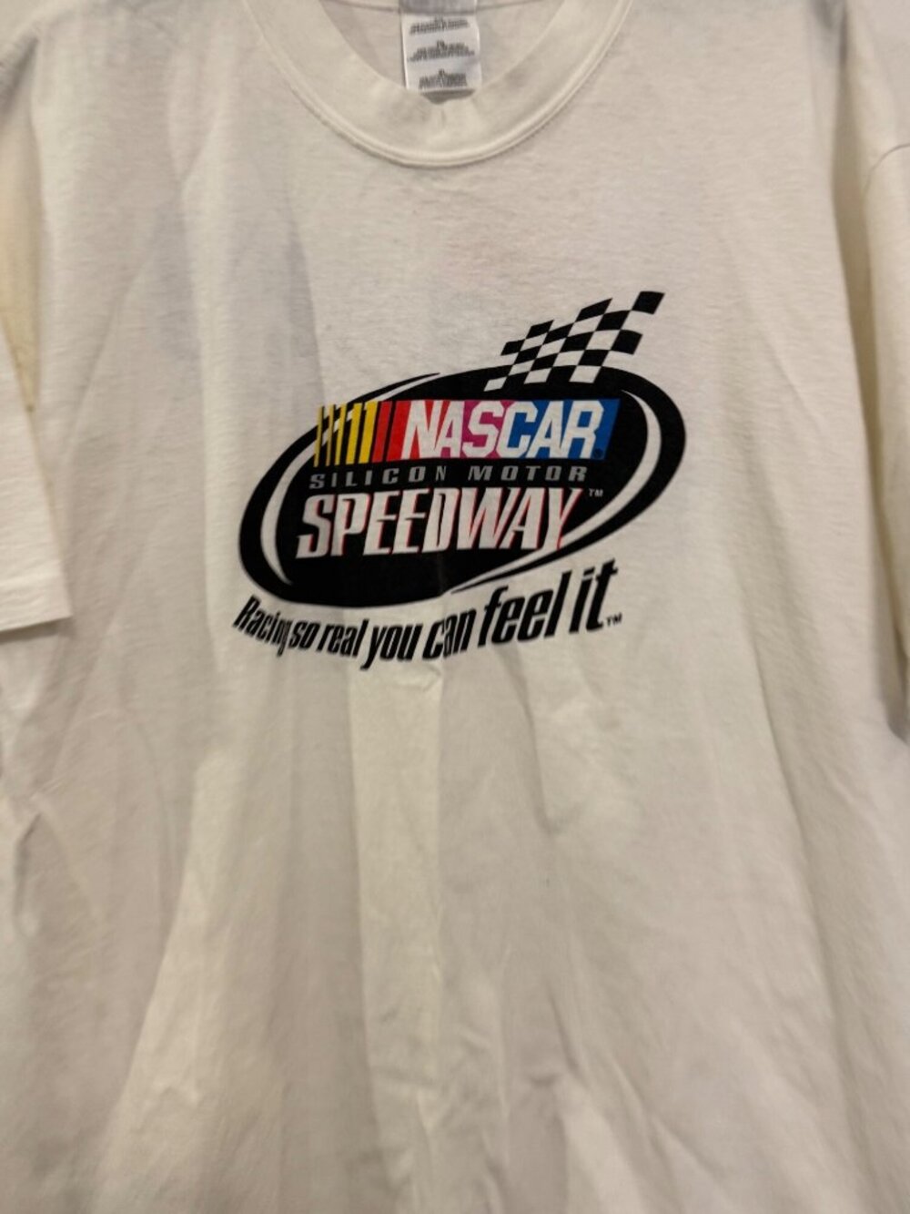 Vintage NASCAR Silicon Motor Speedway T-Shirt XL 2000 Cup Gildan - Picture 2 of 7